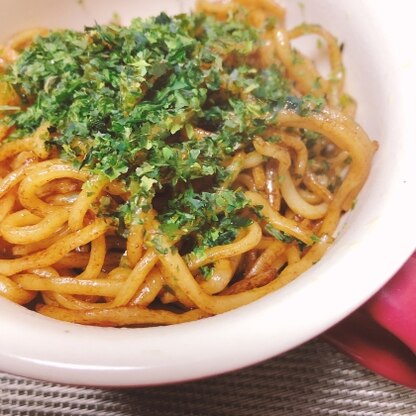 1人飯にもいいし、もごもごしなくてなんだろう…屋台の焼きそばっぽい！
酔っ払いにはラーメン(生粋の福岡人)だけどいいかも♡って思っちゃいました♡ご馳走様です♡